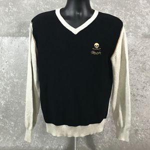 MARC ECKO V-NECK PULLOVER SWEATER